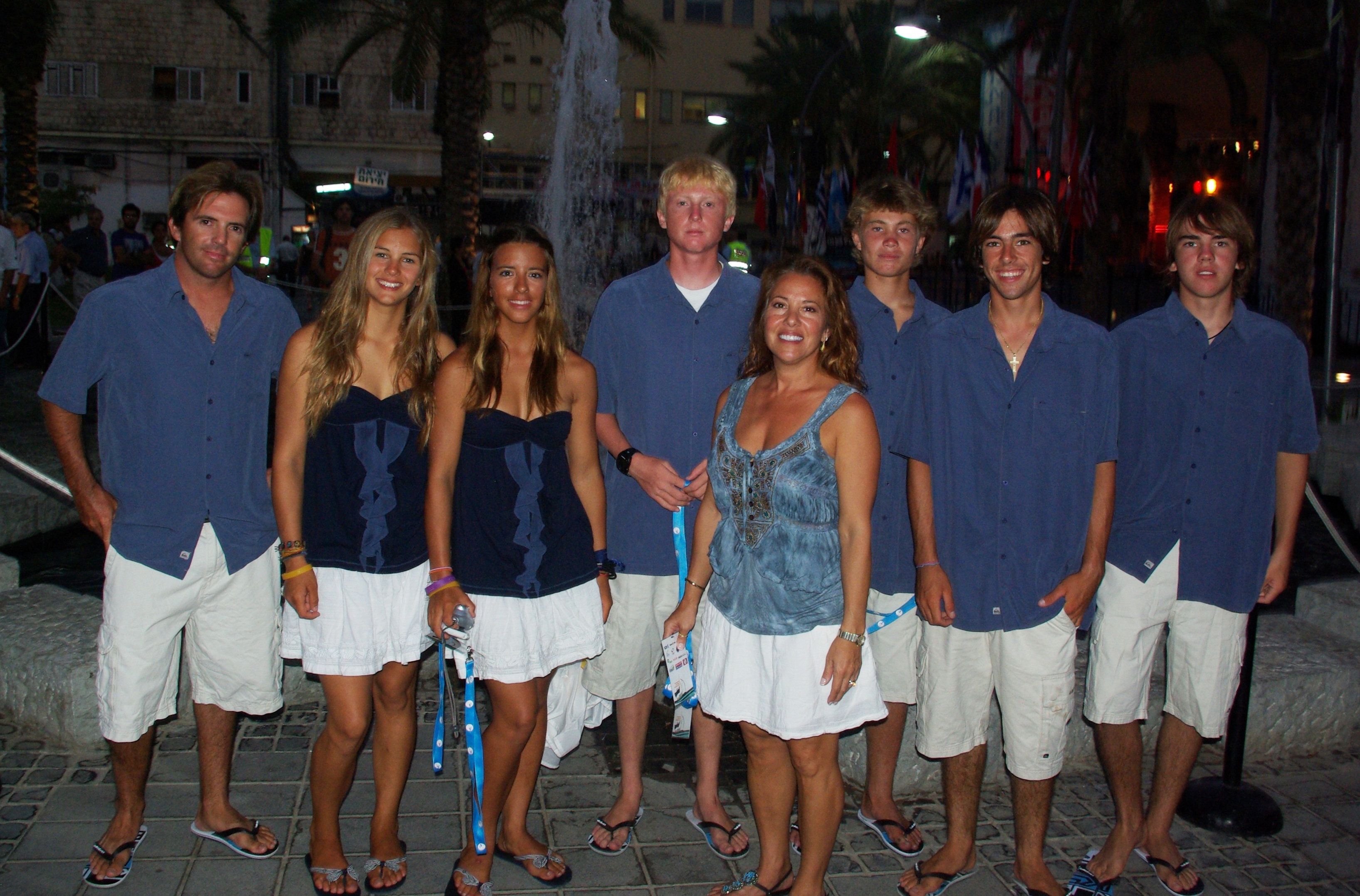 The U.S. Virgin Islands’ Junior Sailors Team 