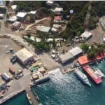 Crown Bay from above, before Hurricane Irma. (Kelsey Nowakowski photo)