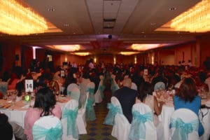 The St. Thomas-St. John Chamber of Commerce turned out in en masse for the ceremony at the Frenchman’s Reef & Morning Star Beach Marriott Resort.