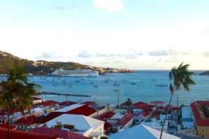 Boats large and small line Charlotte Amalie harbor. They'll have more company soon as the V.I. government finds operators to run a water taxi service in the harbor. (File photo)