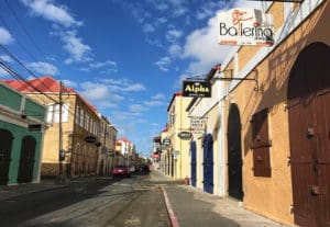 Main Street before construction began. (James Gardner photo)