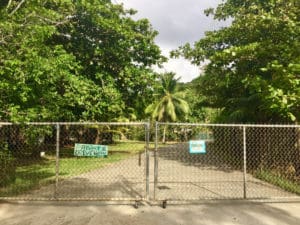 This private drive and two cottages were part of the sale, as were residential parcels that line the road. 