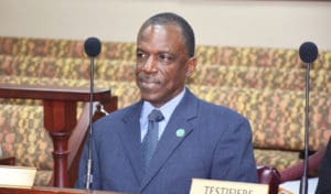 Commissioner of Agriculture Carlos Robles testifies at a Senate hearing in August.