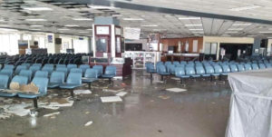 The Cyril E. King Airport took heavy damage from Irma. (Facebook photo)