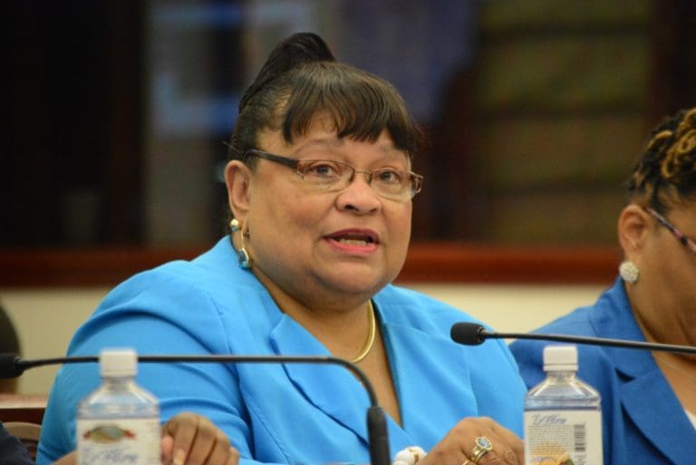 Education Commissioner Sharon McCollum (File photo)