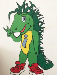 iggi the Iguana (illustration by David Hill)