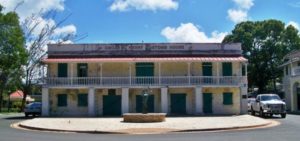 The Oscar E. Henry Customs House in Frederiksted.