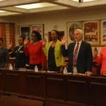 Person on far right is VITEMA Dep Dir Denise Lewis Senate 021518