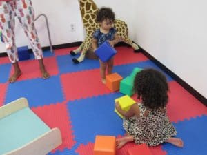 Children learn while playing at the V.I. Children's Museum.