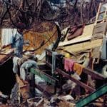 Destroyed house in Nadir