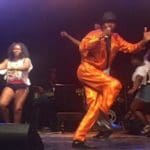 King Generic shows off some fancy footwork
