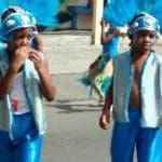 Solid Elements dancers take a break during the Children’s Parade