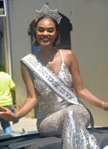 Miss Universe USVI, Esonica Veira, was crowned in October 2017. She has devoted her time to the Atlanta Caribbean Relief Drive. (Gerard Sperry photo)