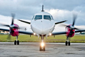 A Silver Airways Saab 340 aircraft.  Silver announced Monday that it has completed the acquisition of Seaborne Airline.
