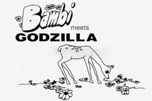 'Bambi Meets Godzilla,' not only, second-for-second one of the funniest films ever, but a parable about what could await the V.I.