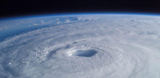 Hurricane Isabel in 2003, as seen from the International Space Station. (Image by Mike Trenchard, Earth Sciences and Image Analysis Laboratory, NASA Johnson Space Center)