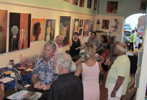 wine tastings at the Mango Tango gallery pair fine art with fine wine. Thursday's event will feature wines from Italy.