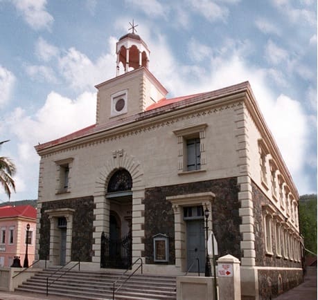 The primary school at Moravian Church on St. Thomas is one of two that will receive funds from the International Taste of the Territory.