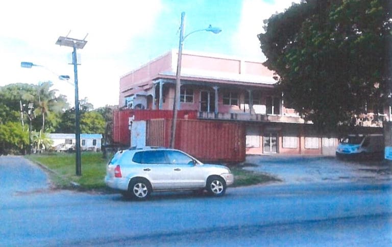 The Grandersons' freight business, Distance Freight, that they want to relocate to Parcel 168. (DPNR photo)