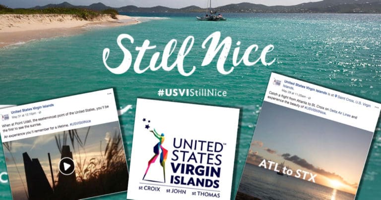 Tourism is using this image on Facebook as part of its social media campaign.