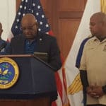 flag press conference