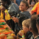 Peyton Schindler Winner Children’s Mango Eating Contest