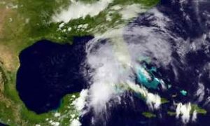 July 6, 2018 satellite photo of storm system passing through the Caribbean. (NOAA satellite photo)