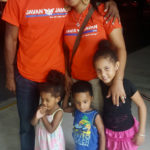 Javan James and family
