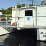 Health Department emergency boat STJ Liston Turnbull