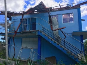 Sprauve School building is in need of demolition.