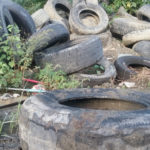 tires at anguilla landfill