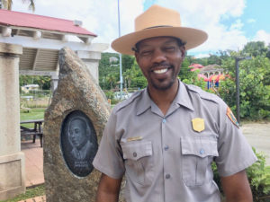 V.I. National Park Superintendent Nigel Fields