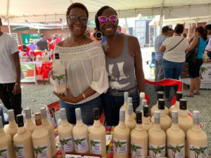 Shawn of Shawn's Country Coquito favors the traditional coquitos at the 2018 Coquito Festival. (Anne Salafia photo)