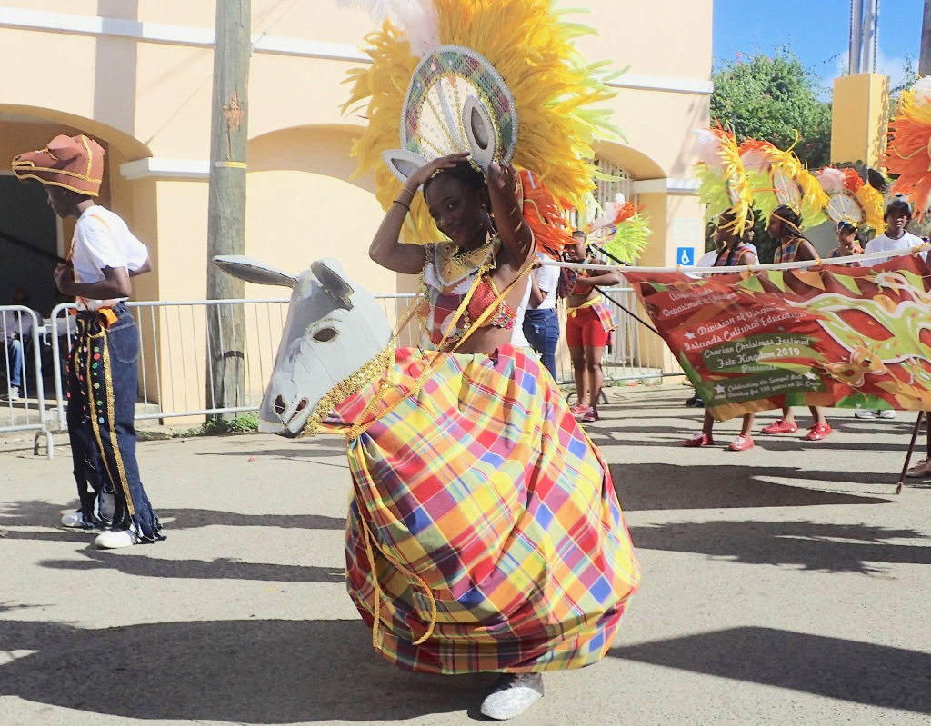 Madras, agriculture and farming depict the islands cultural heritage by the DOE. (Susan Ellis photo)