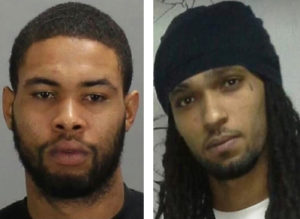 The VIPD has named Khalid Wilson, left, and Jahkim Santiago as 'persons of interest' in a Jan. 1 homicide. (VIPD photos)