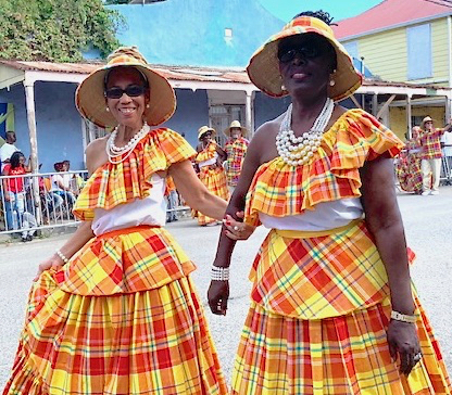 Quadrille Dancers enjoy taking part in the Adult Parade. (Anne Salafia photo)