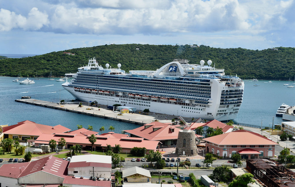 St Thomas cruise port