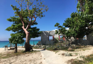 The Cinnamon Bay Warerhouse was devastated by Hurricane Irma. 