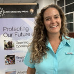 Dr. Ashlee Lillis is thrilled to be a part of coral restoration in the Caribbean is amazed that so many St. Croix people are enthusiastic about the work, Anne Salafia photo 2019