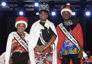 From left, this year’s Junior Calypso Competition winners: Jose 'Papa El Santo' Severino, Jr., Brianna 'Lady Kaiso' George and Tymarri 'Mighty Marri' Lee.