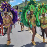 carnival girls green and purple