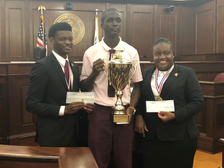 Eudora Kean H.S. Wins Annual Moot Court Competition