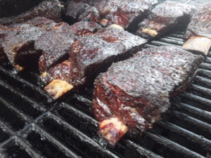 The restaurant offers smoked beef short ribs (Photo by Joe Smith)