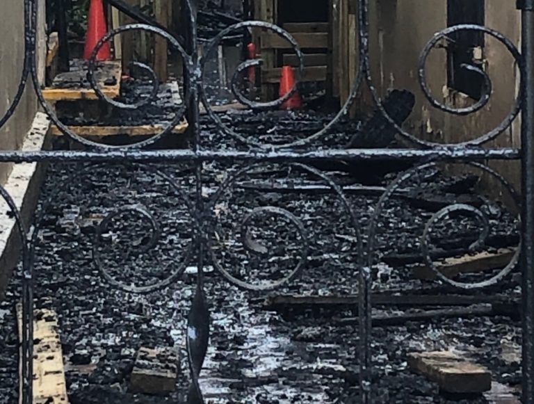 Overnight Blaze Devastates Historic Royal Dane Mall