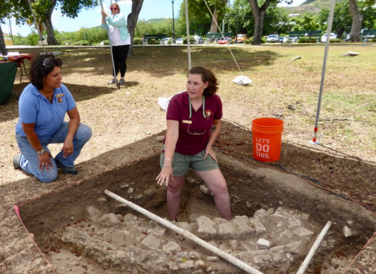 Ancient Footprints – Lots of Archeology Happening on St. Croix