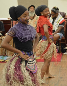 Empresses Addaliah and Atiyah Potter made up the third dance performance. (Photo by Barry Leerdam, Legislature of the Virgin Islands)