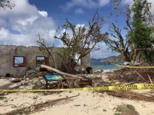 The Danish Warehouse at Cinnamon Bay was destroyed by Hurricane Irma. (Source file photo by Amy Roberts)