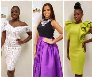 Miss St. Croix Queen contestants, from left, Allayeah John-Baptiste, Izhani Rosa and Tatyana Massiah.