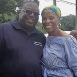 Raymond Williams (GPAC) and Delegate Stacey Plaskett