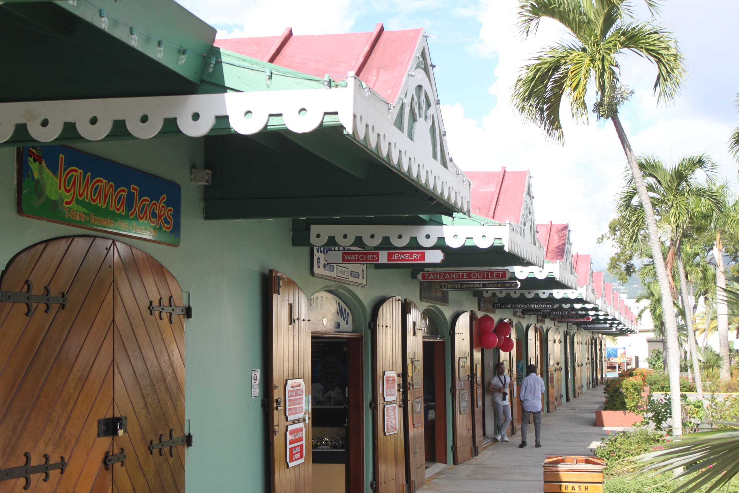 Shops at the Havensight Mall. (Source photo by Bethaney Lee)